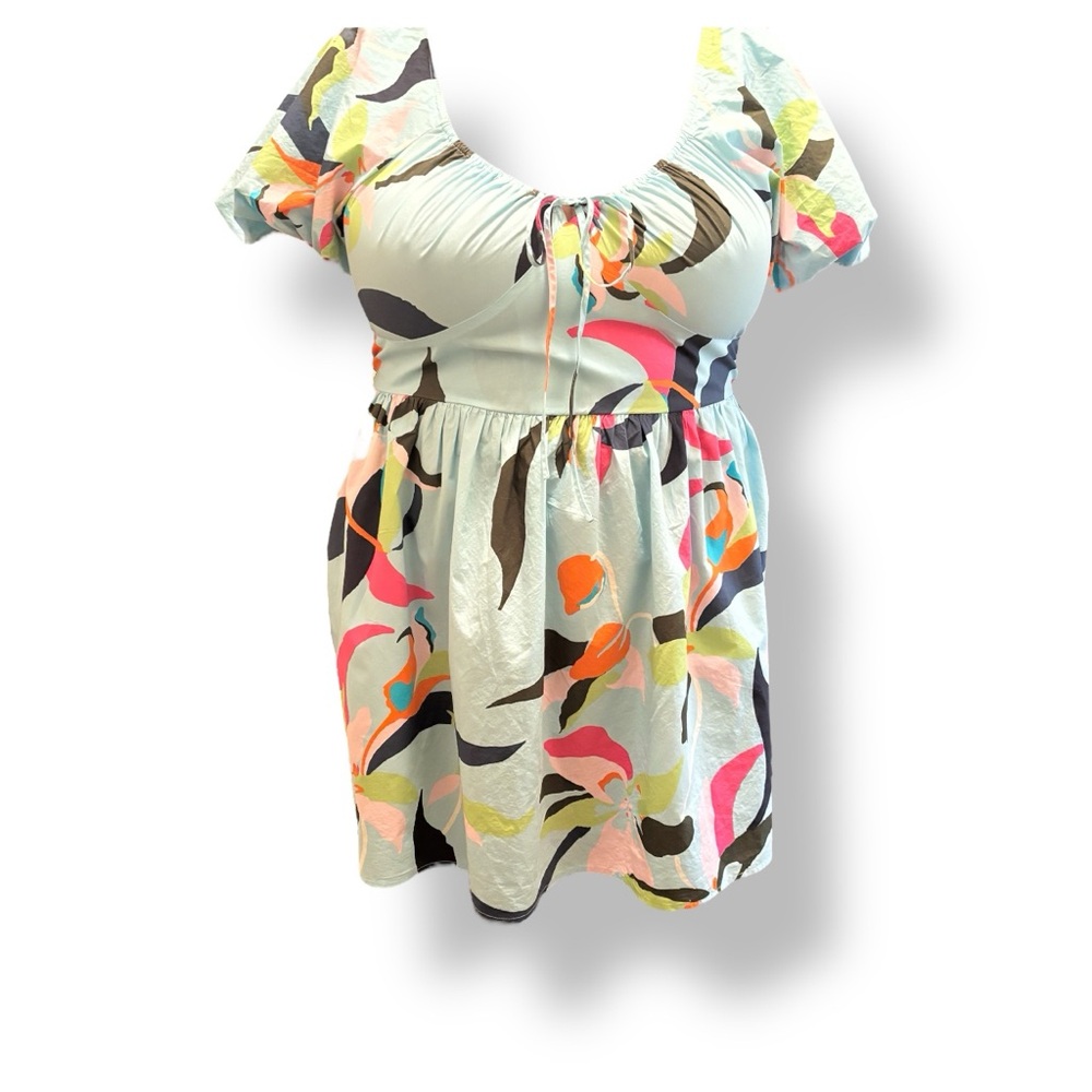 a new day Multicolor Abstract Women's Blouse